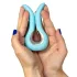 G-vibe Mini - vibrator za G-točku - silikon - menta - USB punjenje
