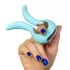 G-vibe Mini - vibrator za G-točku - silikon - menta - USB punjenje