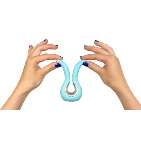 G-vibe Mini - vibrator za G-točku - silikon - menta - USB punjenje