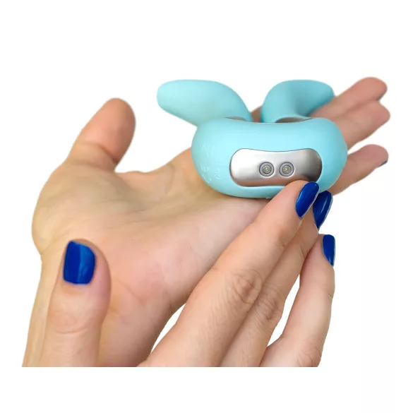 G-vibe Mini - vibrator za G-točku - silikon - menta - USB punjenje