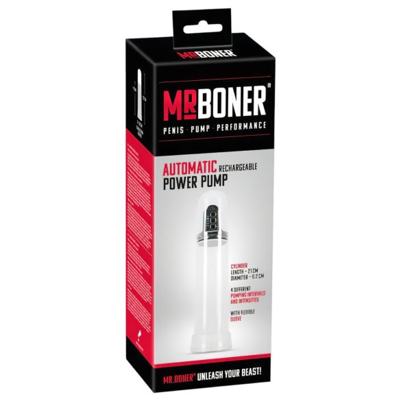 Mister Boner Automatic - punjiva automatska pumpa za penis