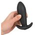You2Toys - Vibro Plug - crni analni vibrator s daljinskim