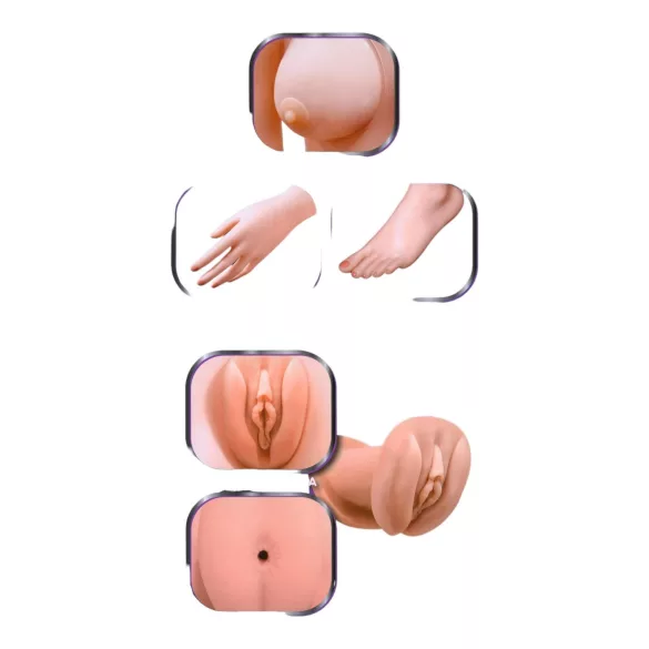 Shy Camilla - lutka na napuhavanje u prirodnoj veličini