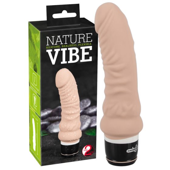 You2Toys - Nature Vibe - silikonski vibrator (prirodni)