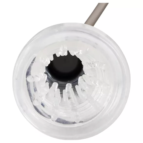 You2Toys - penis pumpa i masturbator 2u1 - prozirni