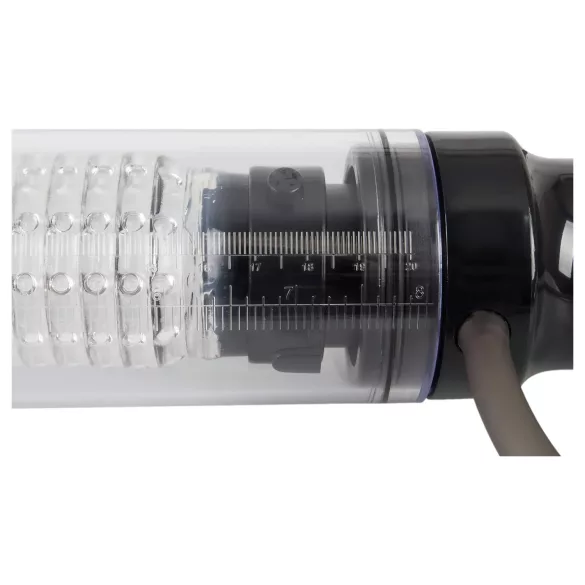 You2Toys - penis pumpa i masturbator 2u1 - prozirni