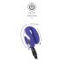 You2Toys - Pušač - akumulatorski silikonski vibrator za usne (ljubičasta)