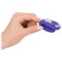 You2Toys - Pušač - akumulatorski silikonski vibrator za usne (ljubičasta)