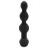 b-Vibe - trostruki analni vibrator s perlicama (crni)