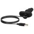 b-Vibe - trostruki analni vibrator s perlicama (crni)
