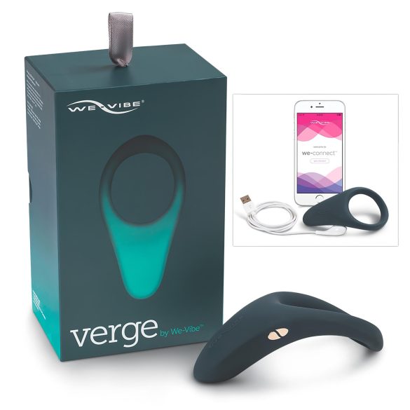 We-Vibe Verge - akumulatorski, vibracijski prsten za penis (sivi)