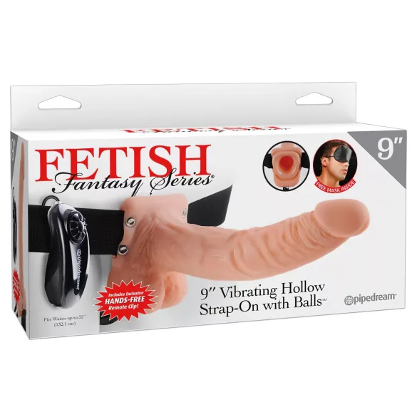 Fetish Strap-on 9 - strap-on vibrator - realističan - natur