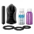 PDX Elite - penis vibrator - silikon - crni