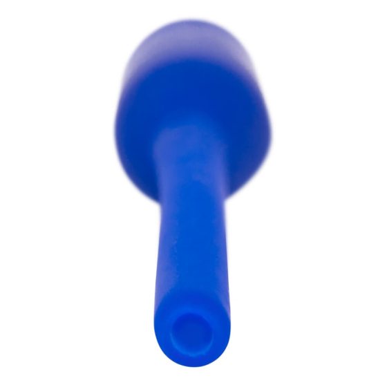 You2Toys - DILATOR - šuplji silikonski uretralni vibrator - plavi (7mm)