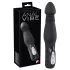 You2Toys - analni vibrator s potiskivanjem - crni