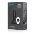 b-Vibe Rimming - analni vibrator s rotirajućim kuglicama - crni