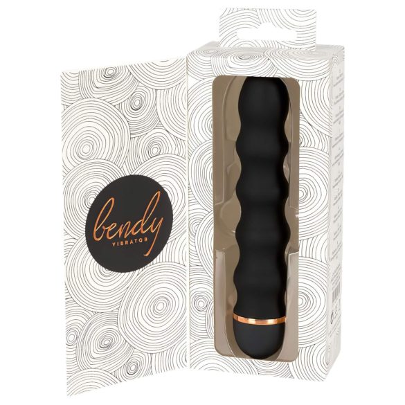 You2Toys - Bendy Wavy - fleksibilni vibrator (crni)