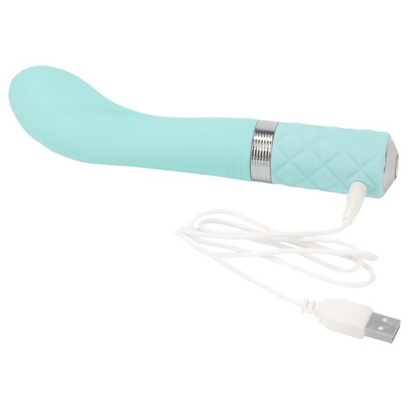 Pillow Talk Sassy - vibrator za G-točku na punjenje - tirkizna