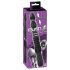 You2Toys - Push it - punjivi analni vibrator s potiskivanjem (crna)