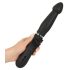 You2Toys - Push it - punjivi analni vibrator s potiskivanjem (crna)