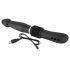 You2Toys - Push it - punjivi analni vibrator s potiskivanjem (crna)