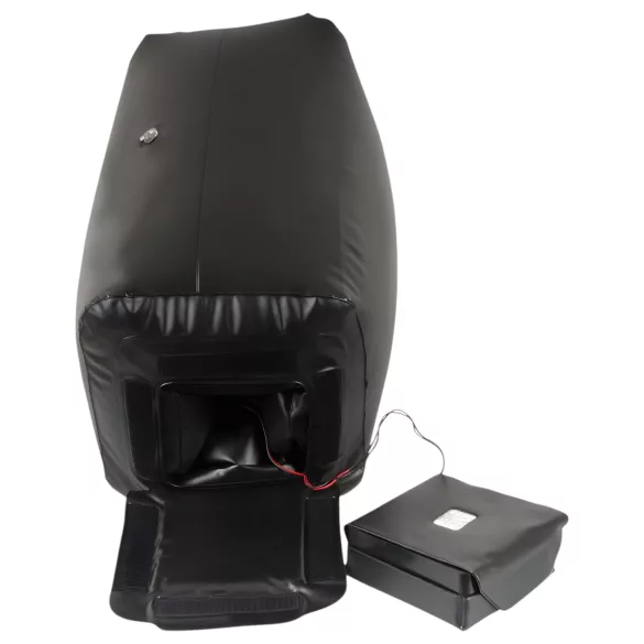 Dark Magic - električni seksualni stroj s krevetom (crna)