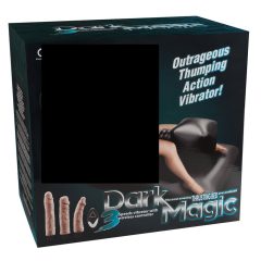 Dark Magic - punjiva sex mašina s krevetom (crna)