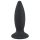 Crni Baršun S - punjivi, početni analni vibrator - mali (crni)