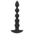 Black Velvet - 5 kuglica analni vibrator (crni)