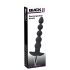 Black Velvet - 5 kuglica analni vibrator (crni)