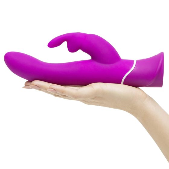 Happyrabbit Curve - vodootporni vibrator za klitoris na baterije (ljubičasti)