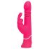Happyrabbit Thrusting - akumulatorski, vibrator s klitoralnim nastavkom (roza)