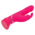 Happyrabbit Thrusting - akumulatorski, vibrator s klitoralnim nastavkom (roza)