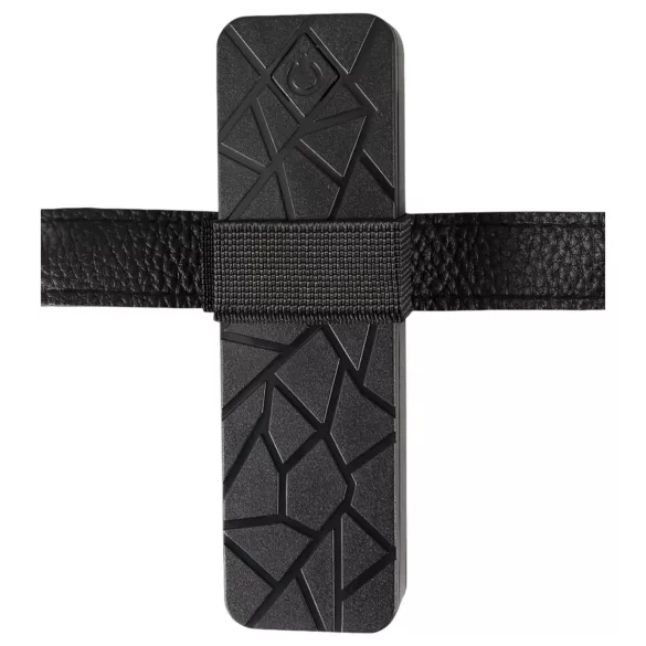 Double Thruster - strap-on dvostruki vibrator - crni