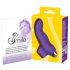 SMILE Finger - valoviti, silikonski prstni vibrator (ljubičasti)