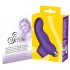 SMILE Finger - valoviti, silikonski prstni vibrator (ljubičasti)