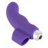 SMILE Finger - valoviti, silikonski prstni vibrator (ljubičasti)