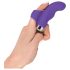 SMILE Finger - valoviti, silikonski prstni vibrator (ljubičasti)