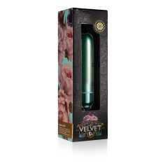   Touch of Velvet - mini vibrator za ruževe (10 ritmova) - zeleni