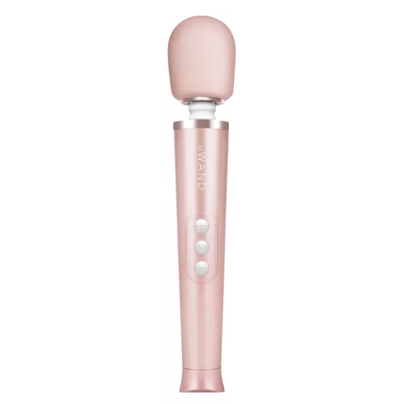 Le Wand Petite - masažni vibrator - ekskluzivni - ružičasto-zlatni