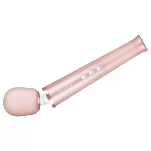 Le Wand Petite - masažni vibrator - ekskluzivni - ružičasto-zlatni