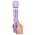 Le Wand Petite - ekskluzivni, akumulatorski masažer vibrator (ljubičasti)