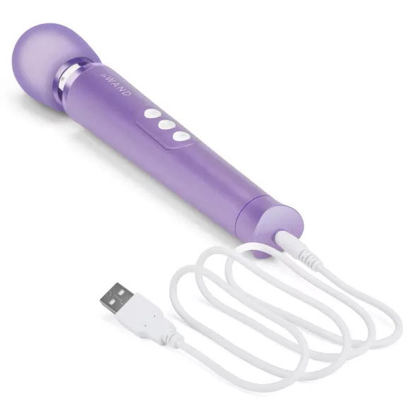 Le Wand Petite - masažer vibrator na baterije - ljubičasta