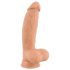 Realistixxx Torero - Rotirajući vibrator s vakuumom, 22 cm, punjivi