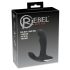 Rebel - rotirajući masažer prostate s perlama vibrator (crni)