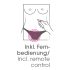 SMILE gaćice - bežični privjesni vibrator na baterije (ružičasta)