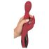 You2Toys masažer - rotirajući, grijući G-točka vibrator (crveni)