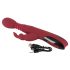 You2Toys masažer - rotirajući, grijući G-točka vibrator (crveni)