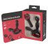 You2Toys Masažer - rotirajući, zagrijavajući vibrator za prostatu (crni)