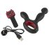 You2Toys Masažer - rotirajući, zagrijavajući vibrator za prostatu (crni)